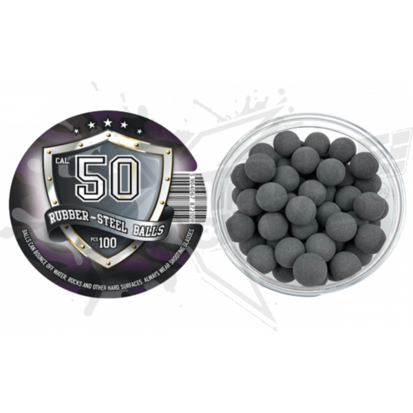 Pelotas de caucho  100 piezas paintball .50 - Image 2