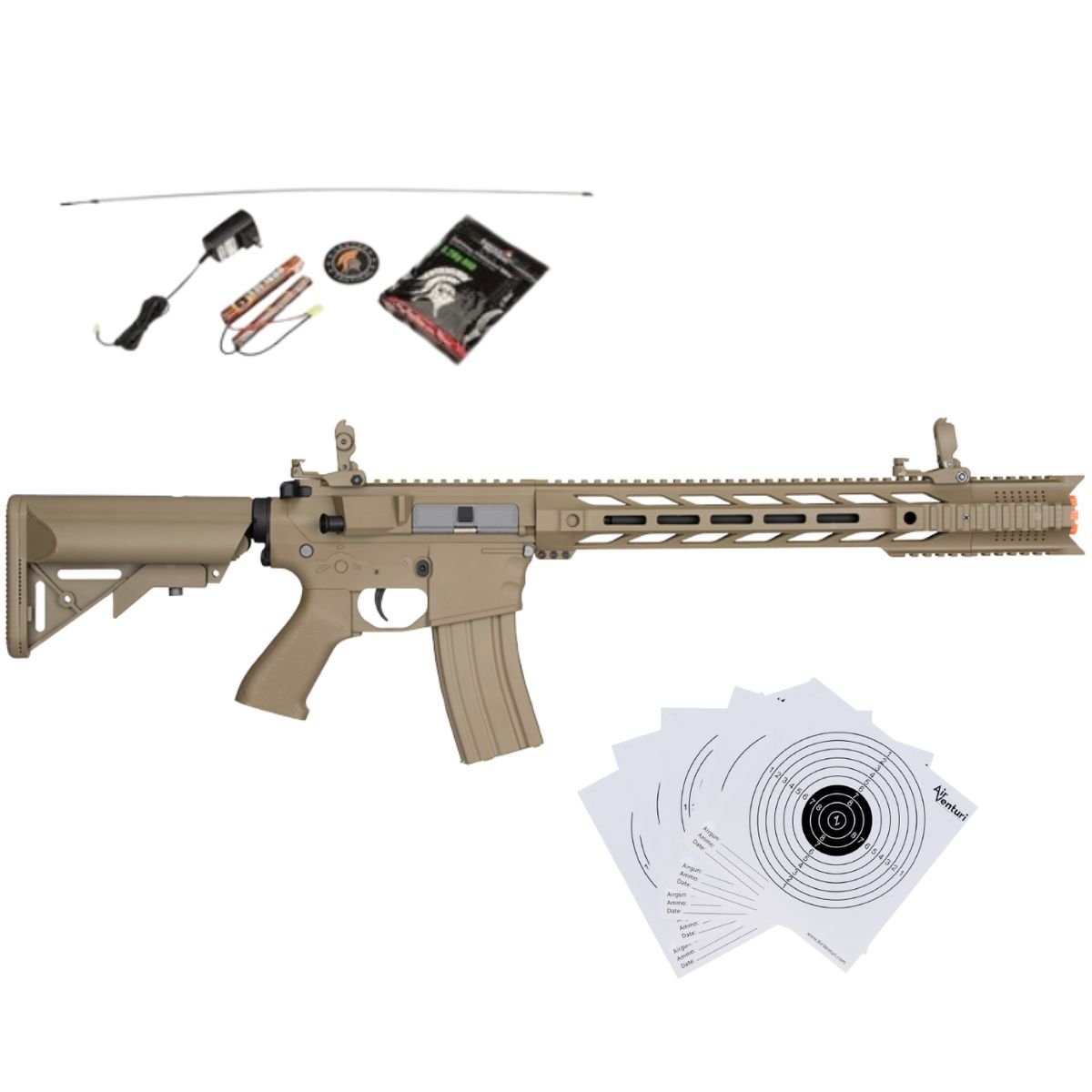Lancer Tactical Gen 2 SPR Interceptor Electric BBS 6mm Airsoft Rifle - Image 7