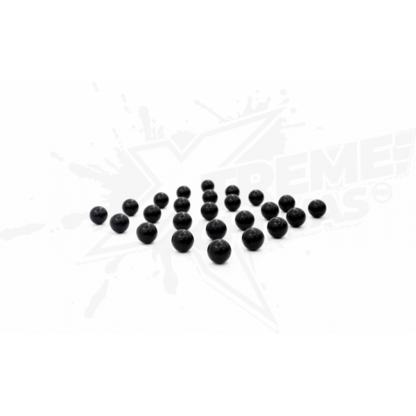 Paintballs Para Gotcha Valken Defender Hard Rubber Negras Calibre .68 - 25 Piezas - Image 2