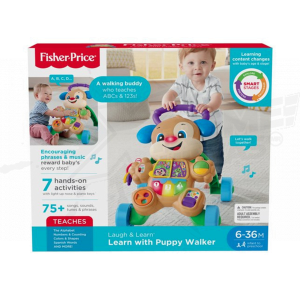 Andadera Fisher-Price Ríe y Aprende Con El Juguete Musical Infantil Puppy Walker - Image 5