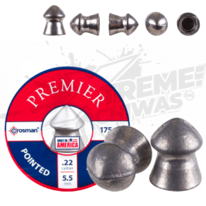 Pellets Crosman Pointed 175 rds .22 (5.5mm)