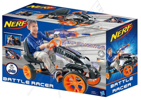 Nerf Battle Racer Go Kart Carro Montable - Image 3