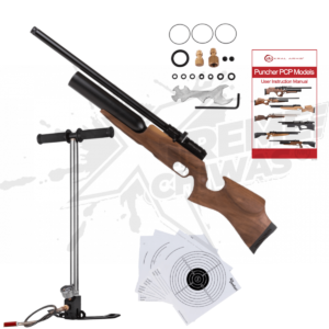 Kral Puncher Pro 500 .177 (4.5mm) Rifle Package + 4500psi PCP Pump