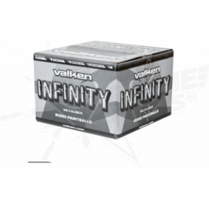 Caja de 2000 paintball Valken Infinity Amarillas Calibre .68