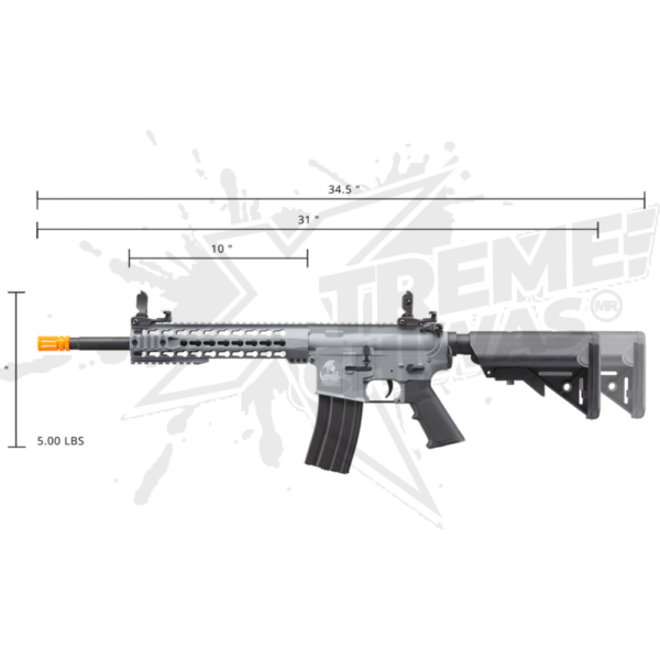 Rifle Airsoft Lancer Tactical Gen 2 Keymod M4 Gris Bbs 6mm - Image 12