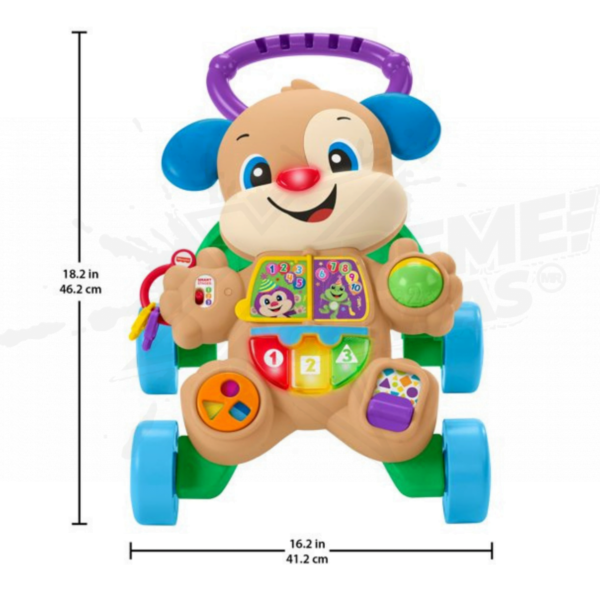 Andadera Fisher-Price Ríe y Aprende Con El Juguete Musical Infantil Puppy Walker - Image 4