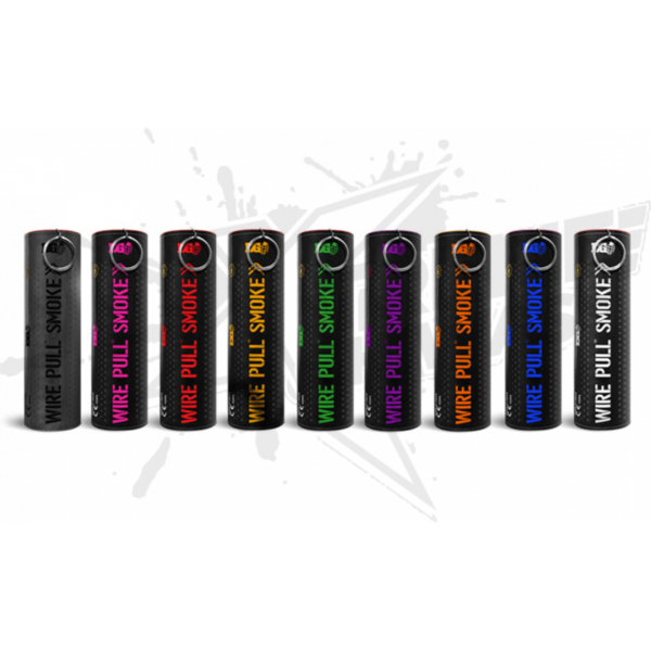 Paquete 3 Granadas de Humo Wire Pull Azul Enola Gaye WP40 - Image 5