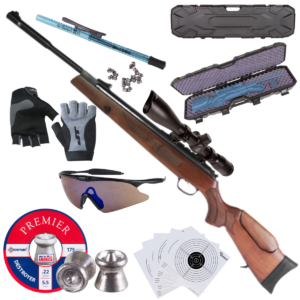 Hatsan 135 Qe Vortex Air Nitro Piston Rifle Package .30 (7.62mm)