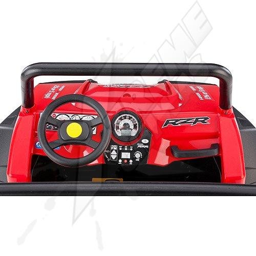 Peg Perego Polaris Ranger RZR 900 12 Volt Ride-On Cart Red - Image 3