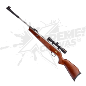 Rifle Beeman Black Kodiak X2 Dc .22 .177 Gas Ram 4x32