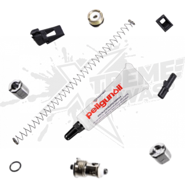 Kit de Refacciones Para Magazine Elite Force 1911 6mm + Aceite Lubricante Pellgunoil