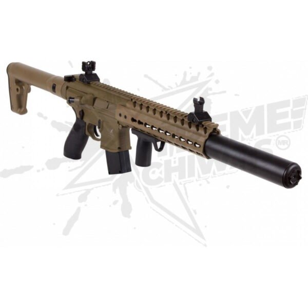 Sig Sauer MCX Arena Flat Dark Earth Rifle CO2 Package .177 (4.5mm) - Image 2