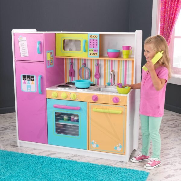 Kidkraft Large Brilliant Deluxe Kitchen - Image 4