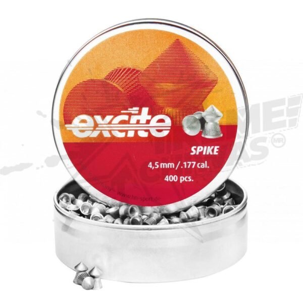 Municiones  Pellets Puntiagudo Excite Spike Cal.177 (4.5mm)