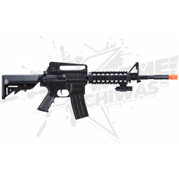 Rifle Airsoft M4 M-16B Con Mira Laser Resorte  Bbs 6mm - Image 2