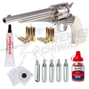 Remington Ammo 1875 Dual CO2 .177 (4.5mm) Revolver Pack
