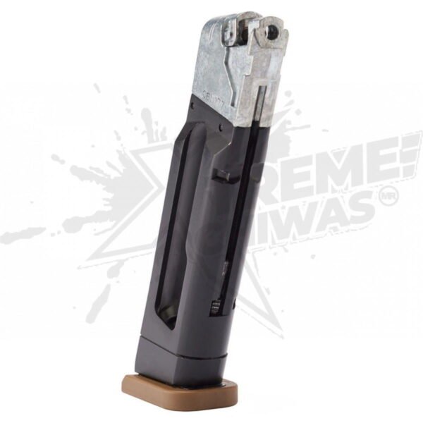 Pistola Umarex Glock 19x Gen 5 Coyote Blowback CO2 Bbs .177 (4.5mm) - Image 6