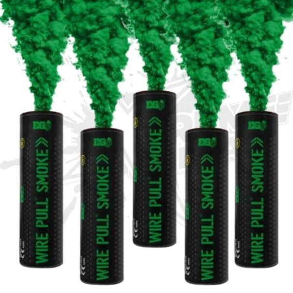 5 Granada de Humo Wire Pull Verde Enola Gaye WP40