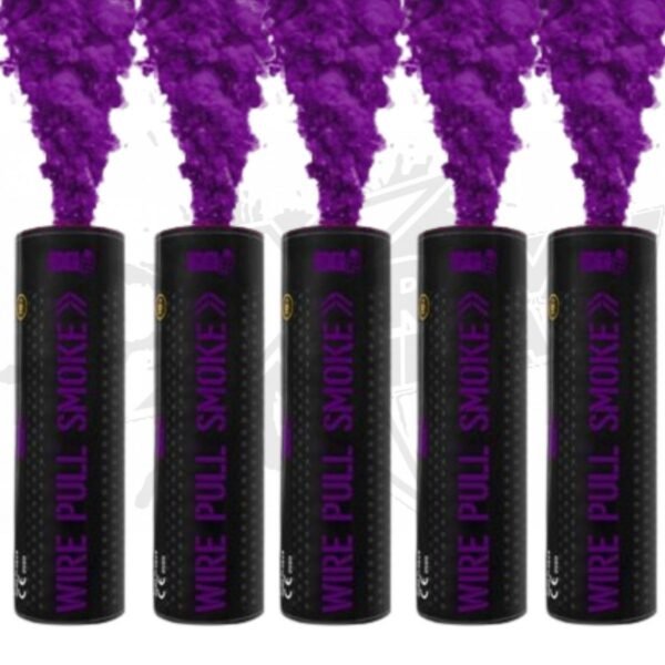 5 Granada de Humo Wire Pull Morada Enola Gaye WP40