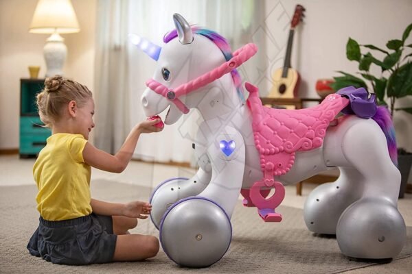 Juguete Kid Trax Unicornio Montable 12 Volts Interactivo - Image 4
