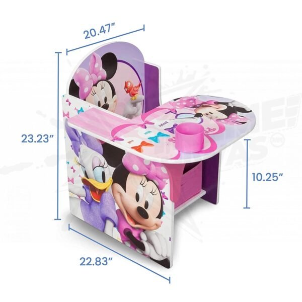 Silla Mesa Minnie Mouse Delta Children Disney Para Niña - Image 4