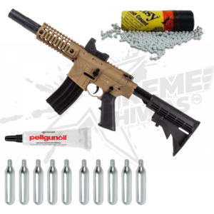 Crosman Bushmaster MPW Full Auto CO2 Bbs .177 (4.5mm) Rifle Kit