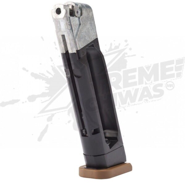 Pistola Umarex Glock 19x Gen 5 Coyote Blowback CO2 Bbs .177 (4.5mm) - Image 7