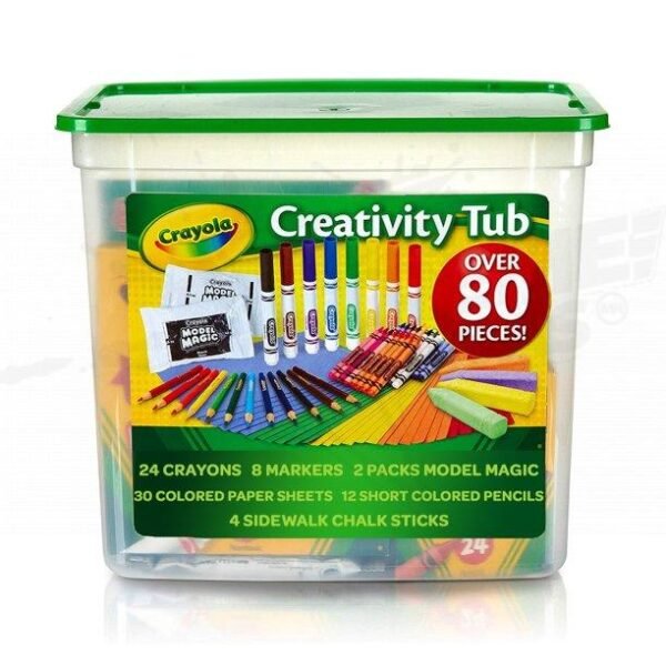 Set De Crayola Creativity Tub 80 Piezas - Image 9