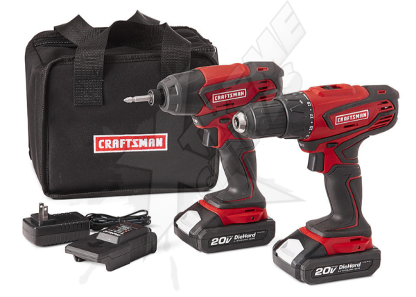 Craftsman kit Taladro y Atornillador 20V