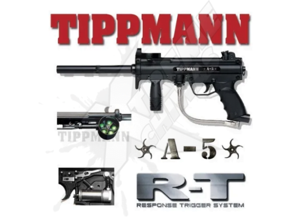 Marcadora Tippmann A5 Response Trigger Cyclone