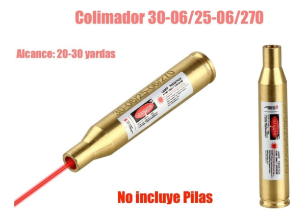 Laser Collimator Sight Cal. 30-06 25-06 Telescopic Hunting