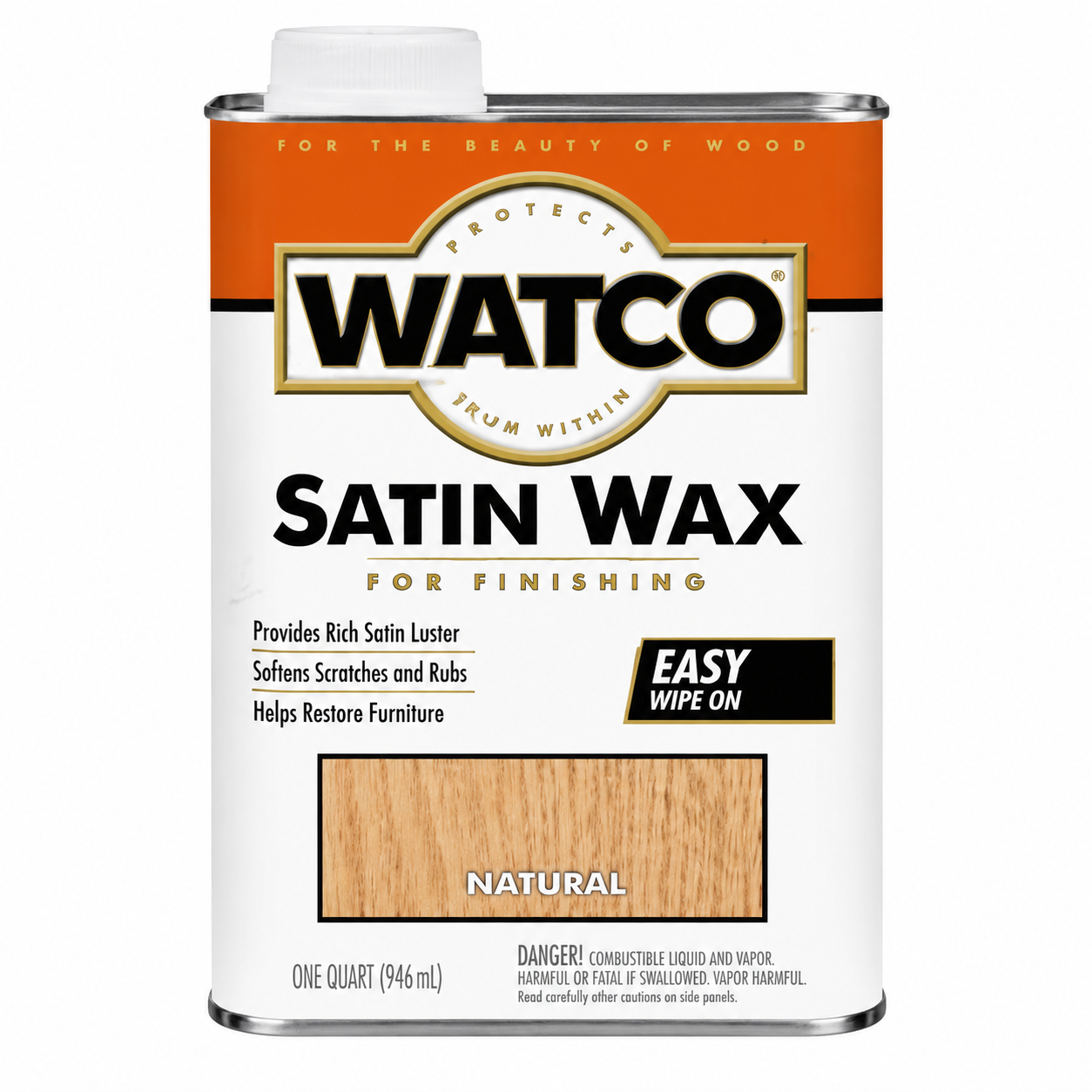 Watco Satin Wax 946ml