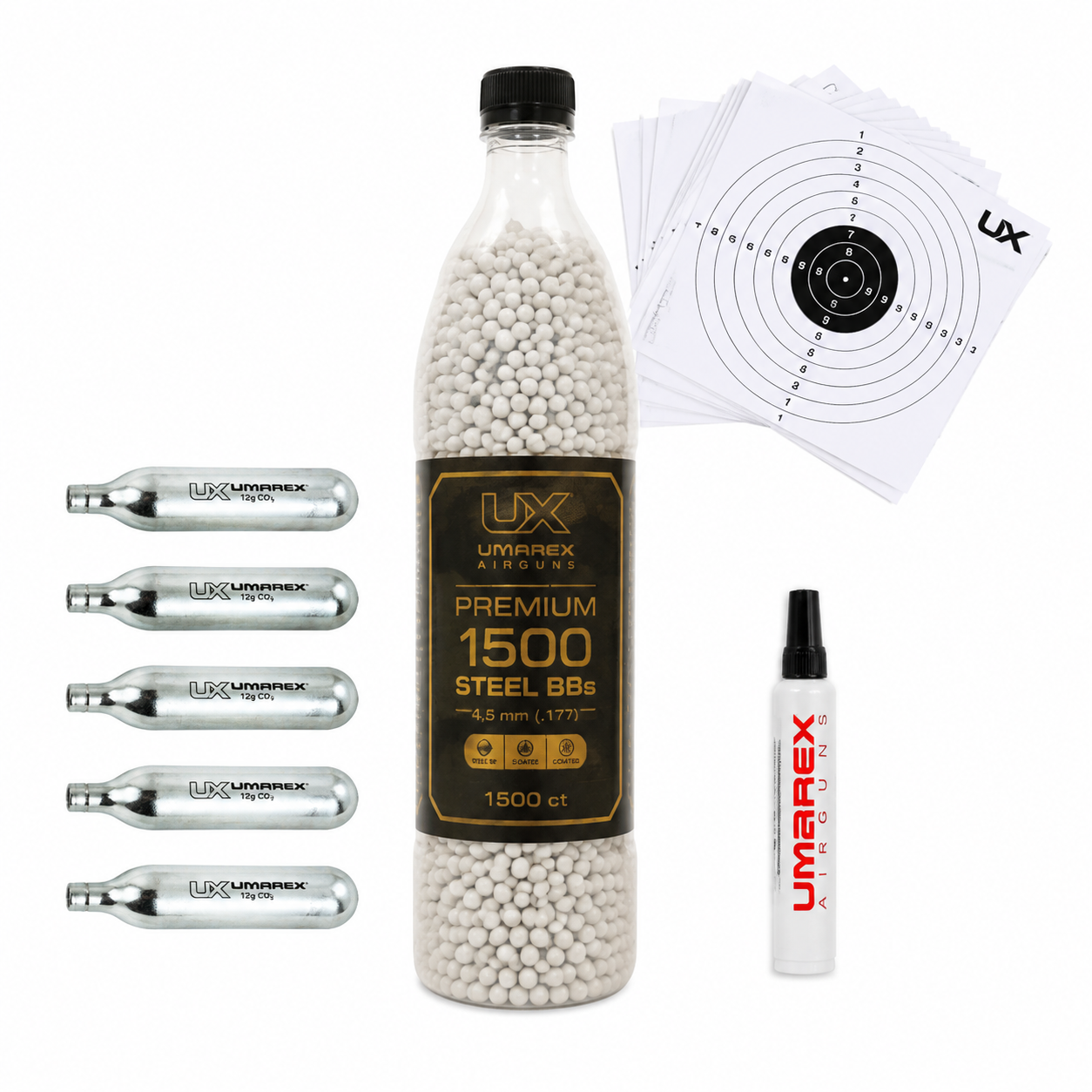 PACKAGE 5000 BBS ELITE FORCE AIRSOFT 6MM .20 G 5 CO2