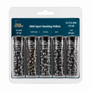 H&N Ammunition Cal.25 Flat/Pointed Tip 5 in 1