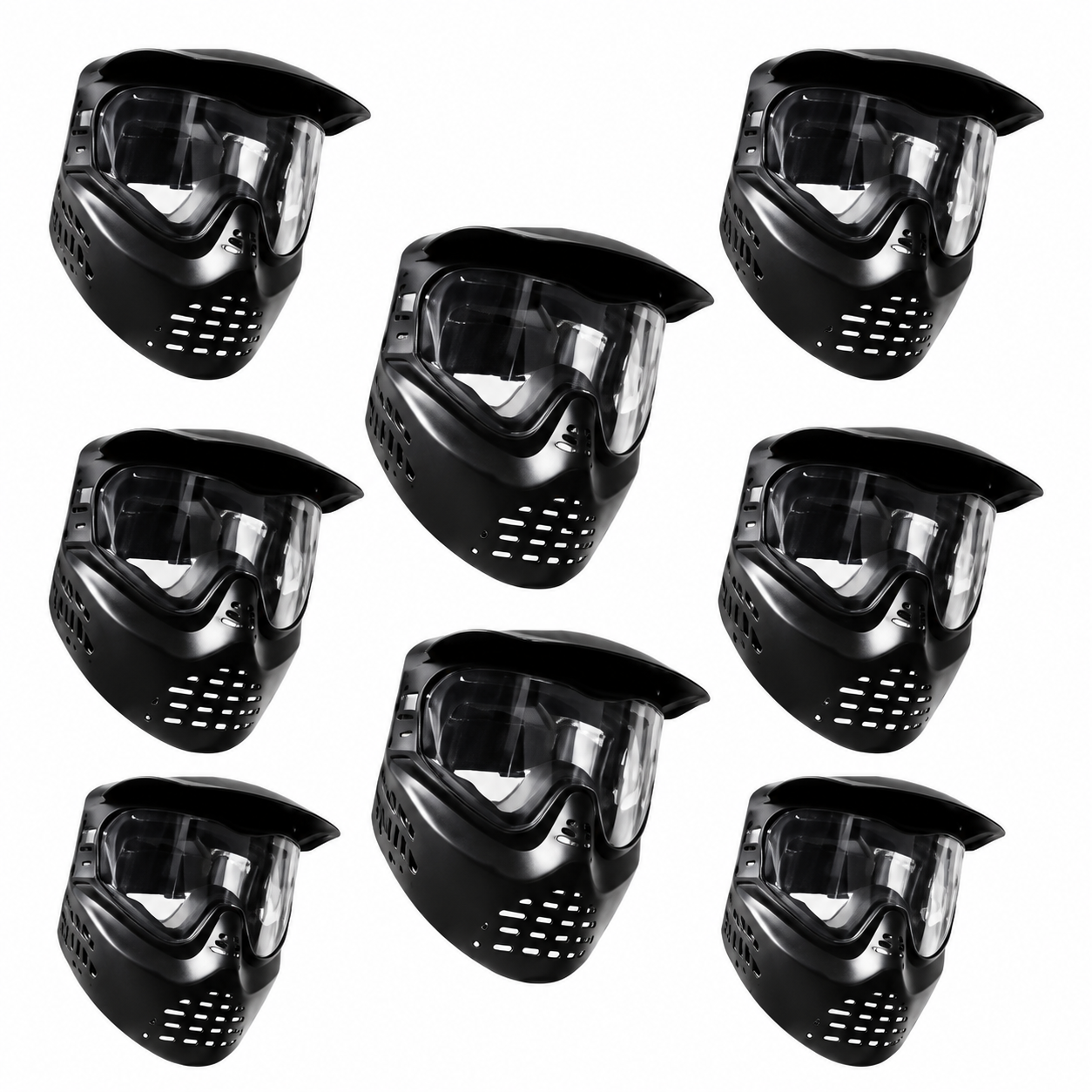 Antifog Paintball Mask Gotcha Gxg 8 Xvsn