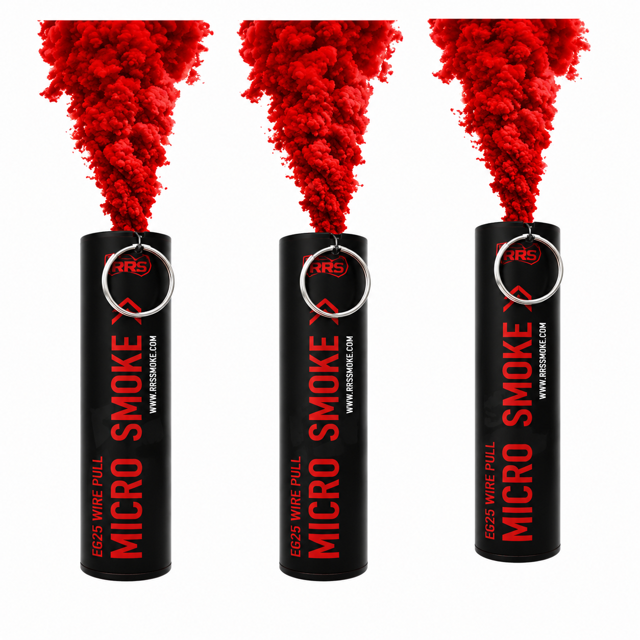 Smoke Grenade 3 EG25 Red Enola Gaye