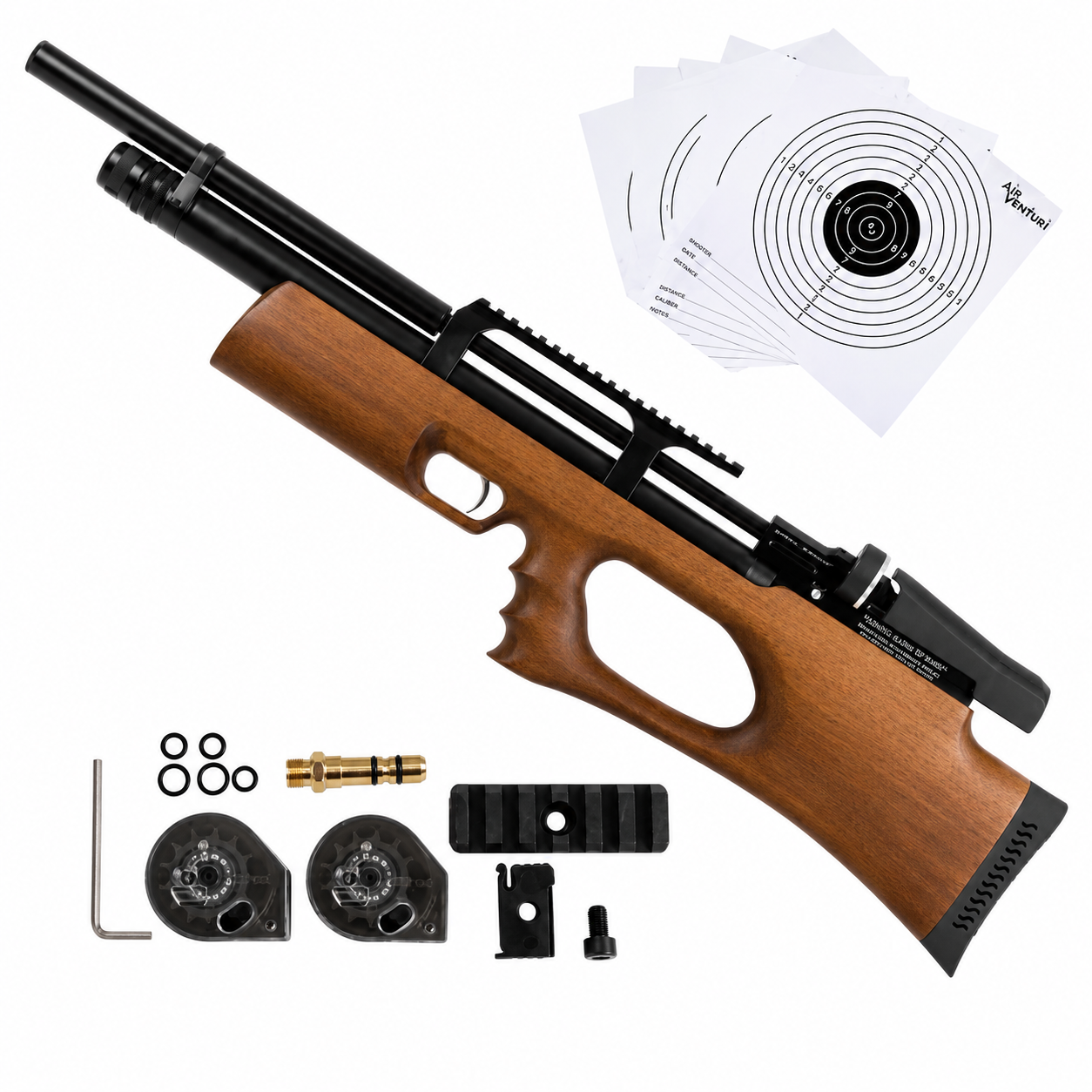 Kral Puncher Breaker Silent Sidelever Pcp .25 (6.35mm) Rifle