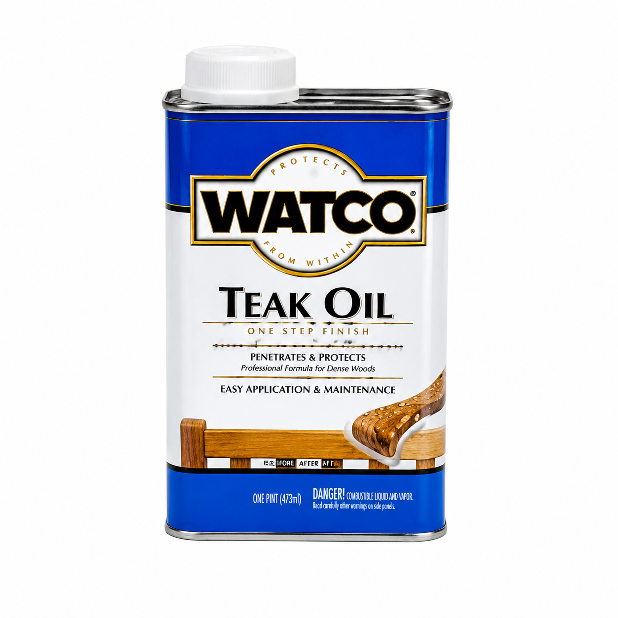 Watco Teak Oil Teak Finish Wood Protection 32oz