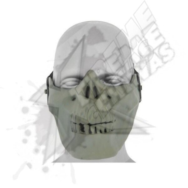 Mascara Media Cara Calavera Verde - Image 2