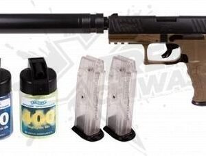 Kit Pistola Walther PPQ Airsoft Resorte Bbs 6mm