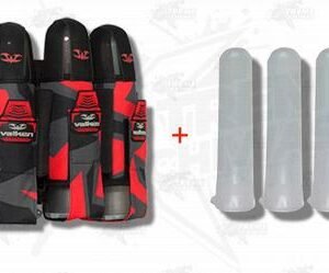 Arnes Valken Crusade 4+7 Negro con Rojo Con Pods