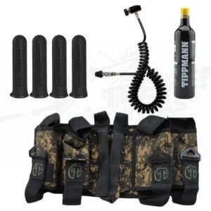 Tippmann Gotcha Pack Harness 4+1, Pods, 12 oz Tank and Remote Line
