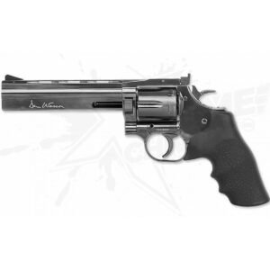 Revolver Dan Wesson 6' Steel Gray Full Metal CO2 .177 (4.5mm)