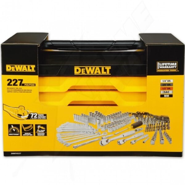 Dewalt Juego De Herramientas 227 Piezas Mecánicas con Caja - Image 4