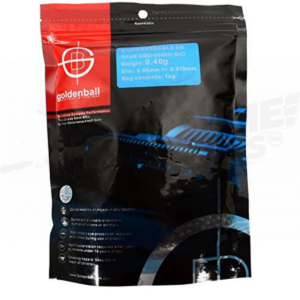 2500 Bbs GoldenBall Biodegradable .40gr 6mm