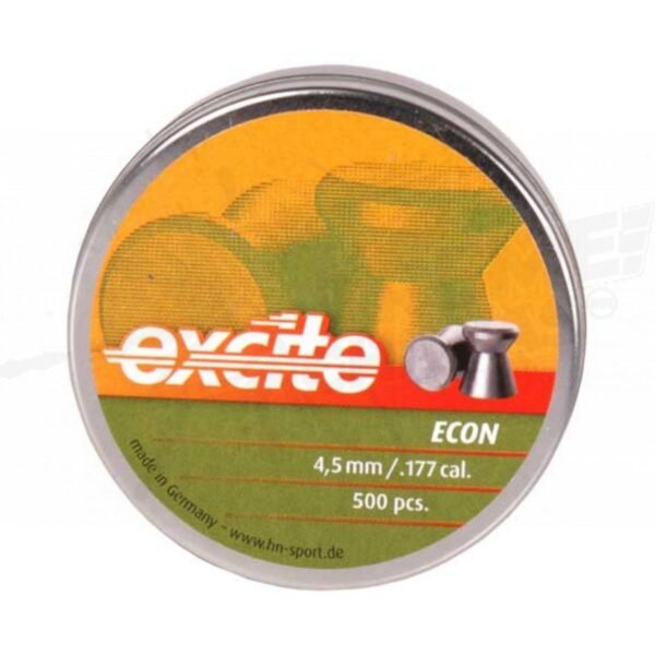 Municiones Pellets Punta Plana Excite Econ 7.48 .177 (4.5mm) - Image 2