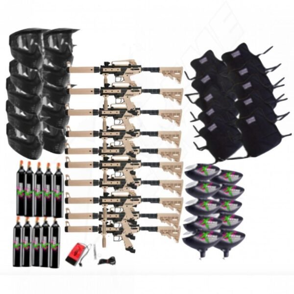 Paquete 10 Cronus Tactical Careta Tanque Chaleco Hopper