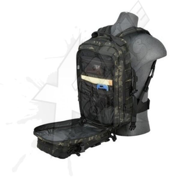 Mochila Tactical Camuflaje Negro - Image 2