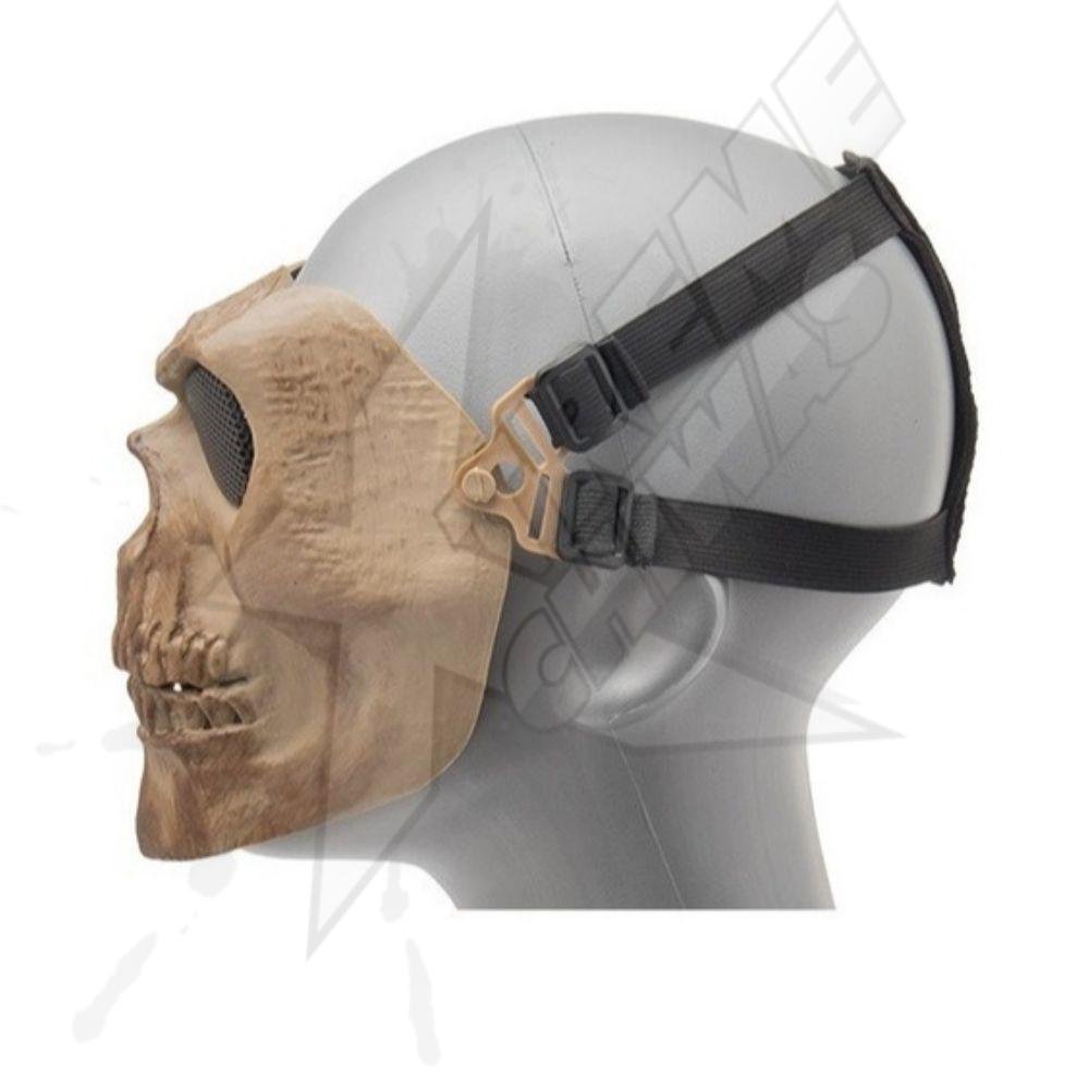 Military Tactical Skull Half Face Mask - Image 4