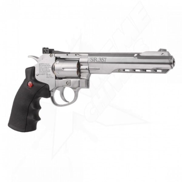 Revolver Crosman SR357 CO2 Silver Bbs .177 (4.5mm) - Image 2